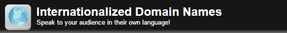 Internationalized Domain Name
