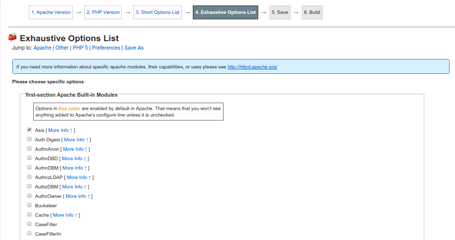 exhaustive-options-list