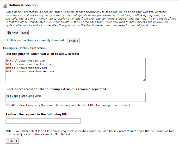 Hot Link Protection Tool