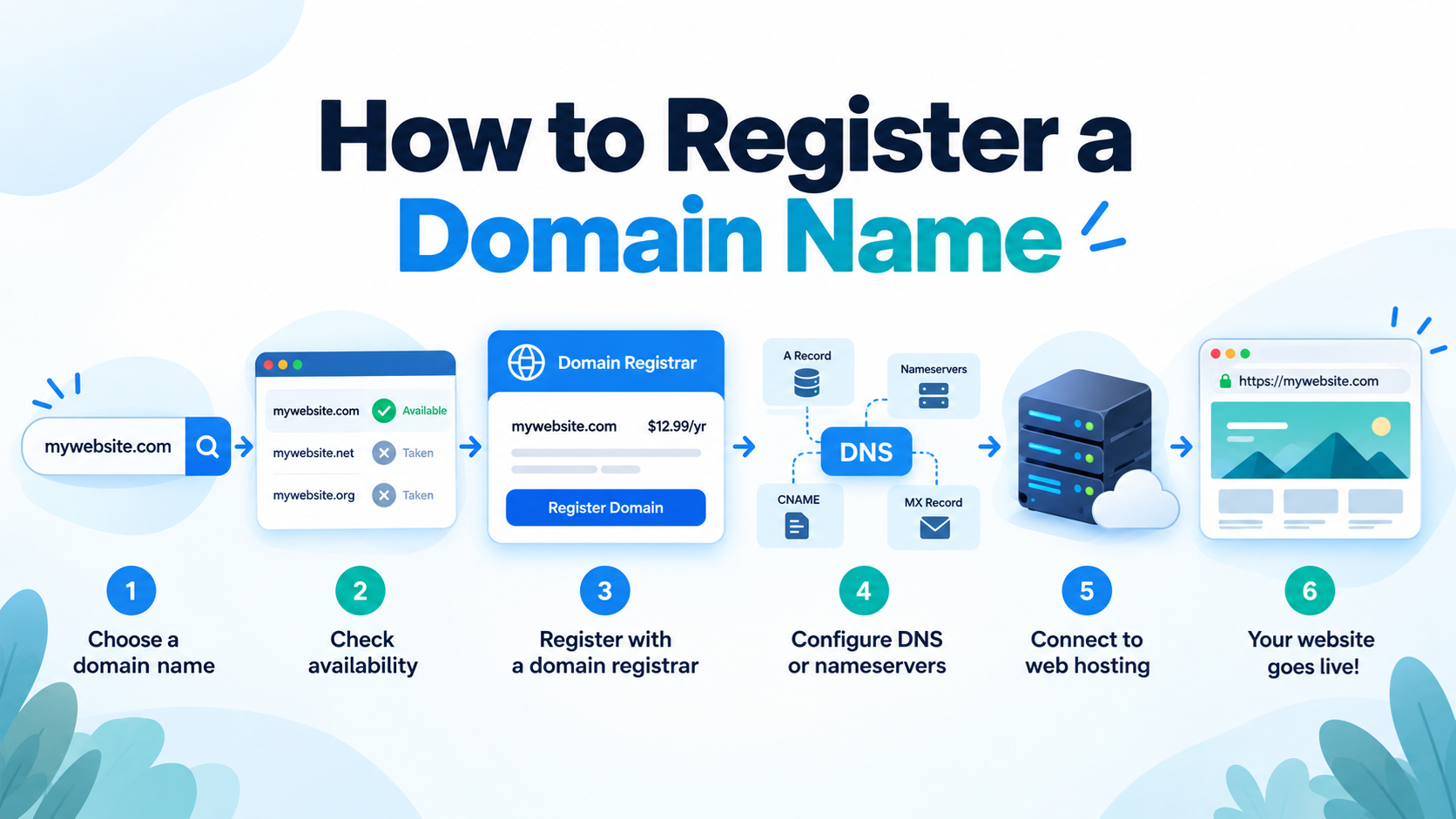 how to register a domain name